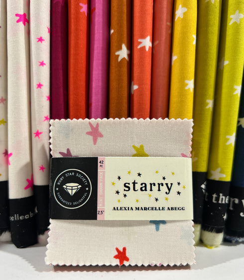 Starry by Ruby Star Society - Mini Charm Pack 2.5” squares